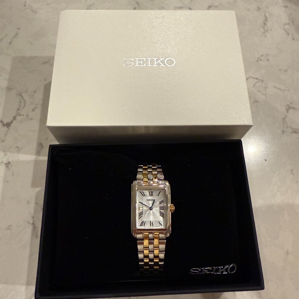 NWT Seiko Watch Essentials Watch, 22mm Style #SWR087